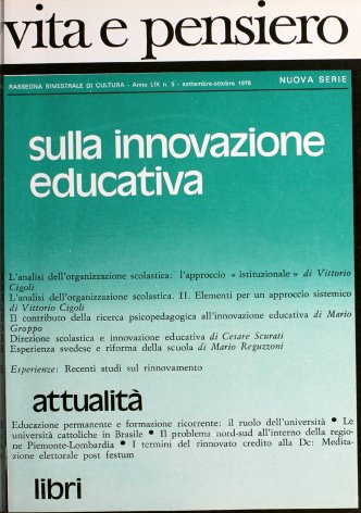 Direzione scolastica e innovazione educativa