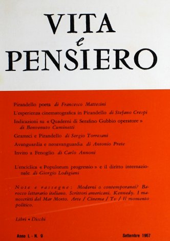 Indicazioni su «Quaderni di Serafino Gubbio operatore»