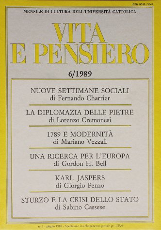 Rivoluzione francese e modernità