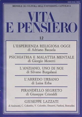 Segreto religioso di Pirandello?