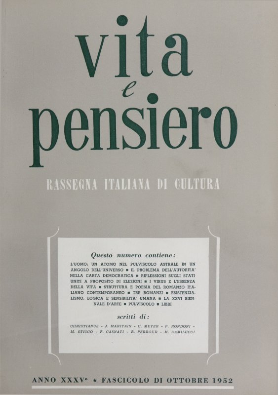 Struttura e poesia del romanzo italiano contemporaneo -  I: Presenza dì Verga e di D'Annunzio
