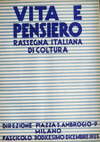 Un giro per l'esposizione della stampa cattolica nella pianta di Gio. Ponti.
