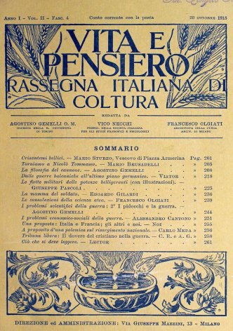 VITA E PENSIERO - 1915 - 10