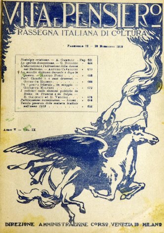 VITA E PENSIERO - 1919 - 12