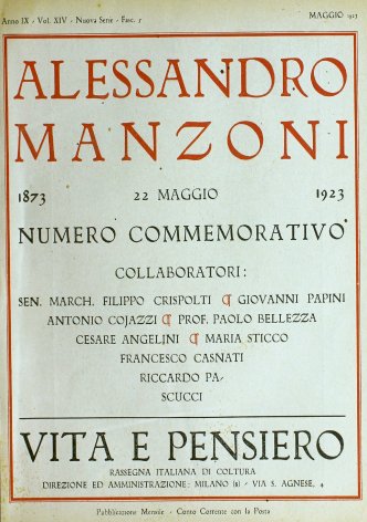 VITA E PENSIERO - 1923 - 5