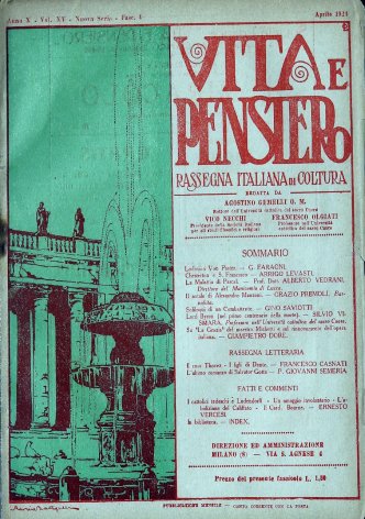 VITA E PENSIERO - 1924 - 4