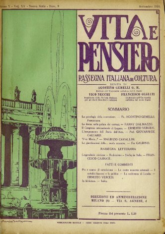 VITA E PENSIERO - 1924 - 9