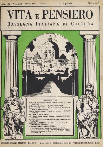 VITA E PENSIERO - 1925 - 3