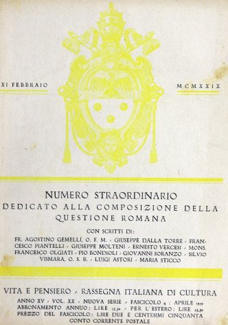 VITA E PENSIERO - 1929 - 4