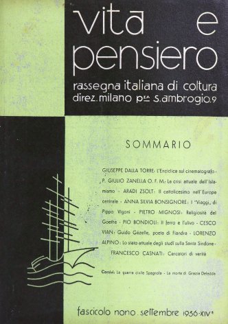 VITA E PENSIERO - 1936 - 9