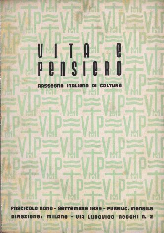 VITA E PENSIERO - 1939 - 9
