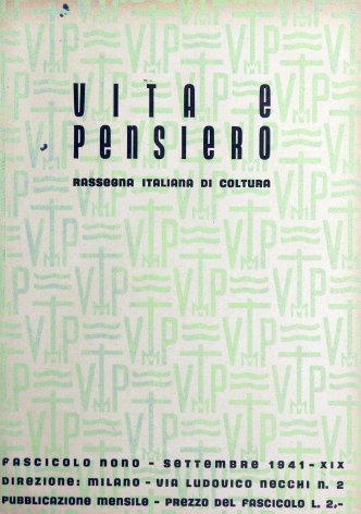 VITA E PENSIERO - 1941 - 9
