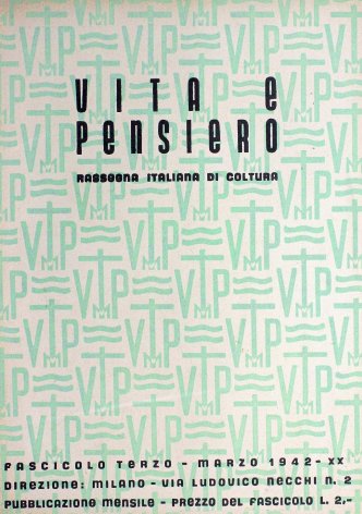 VITA E PENSIERO - 1942 - 3