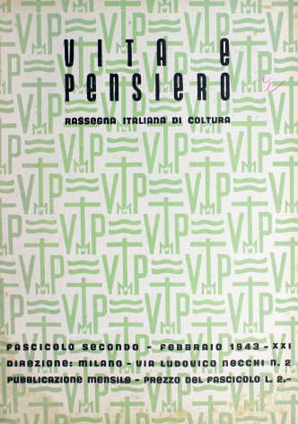 VITA E PENSIERO - 1943 - 2