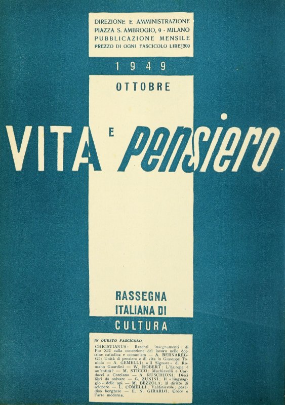 VITA E PENSIERO - 1949 - 10