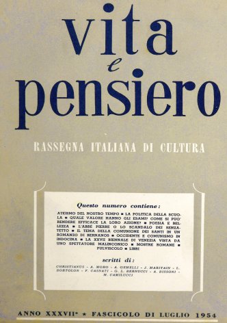 VITA E PENSIERO - 1954 - 7