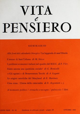 VITA E PENSIERO - 1960 - 10