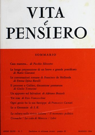 VITA E PENSIERO - 1964 - 5