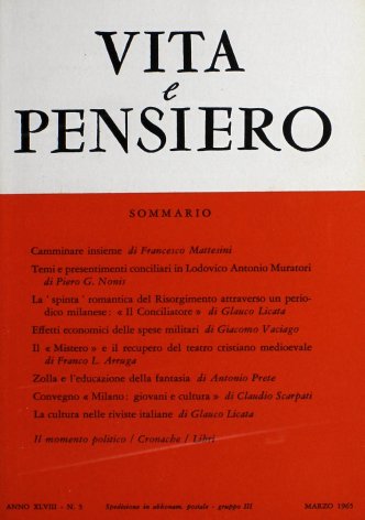VITA E PENSIERO - 1965 - 3