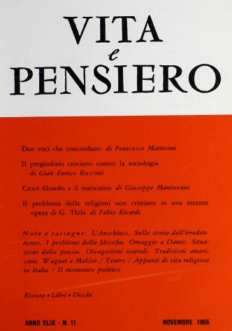 VITA E PENSIERO - 1966 - 11