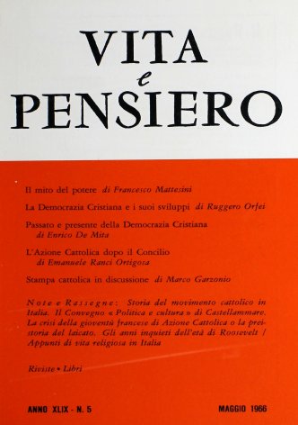 VITA E PENSIERO - 1966 - 5