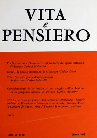 VITA E PENSIERO - 1968 - 10