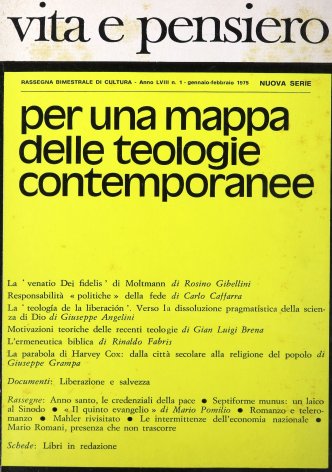 VITA E PENSIERO - 1975 - 1