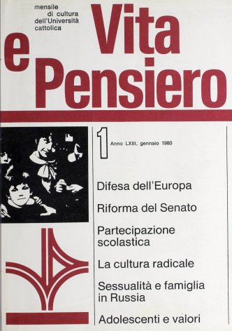 VITA E PENSIERO - 1980 - 1