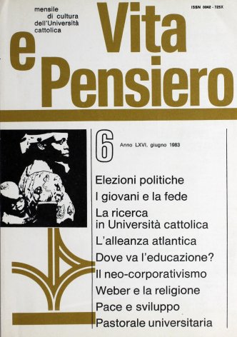 VITA E PENSIERO - 1983 - 6