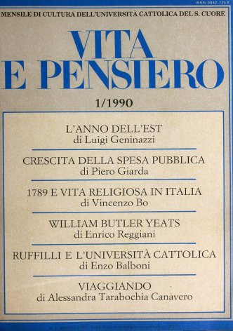 VITA E PENSIERO - 1990 - 1