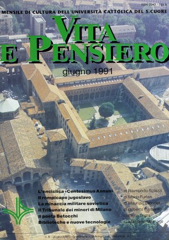 VITA E PENSIERO - 1991 - 6