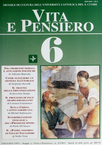 VITA E PENSIERO - 1993 - 6
