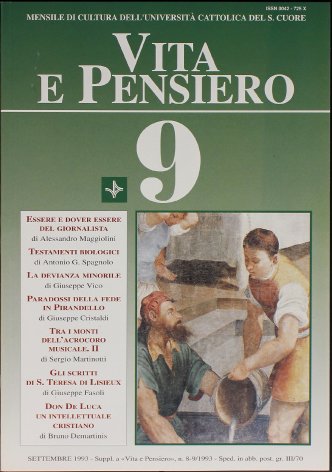 VITA E PENSIERO - 1993 - 9
