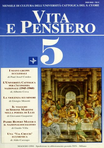 VITA E PENSIERO - 1994 - 5
