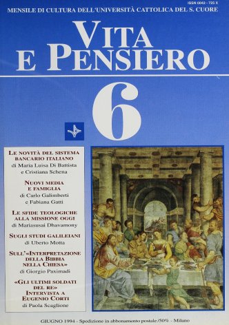 VITA E PENSIERO - 1994 - 6
