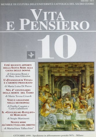 VITA E PENSIERO - 1995 - 10