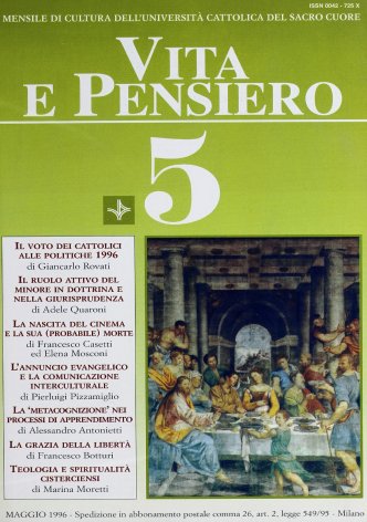 VITA E PENSIERO - 1996 - 5
