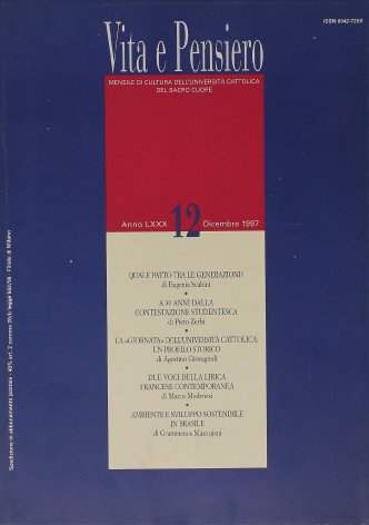 VITA E PENSIERO - 1997 - 12