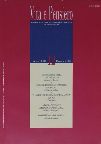 VITA E PENSIERO - 1998 - 12