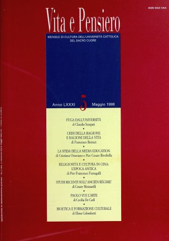 VITA E PENSIERO - 1998 - 5