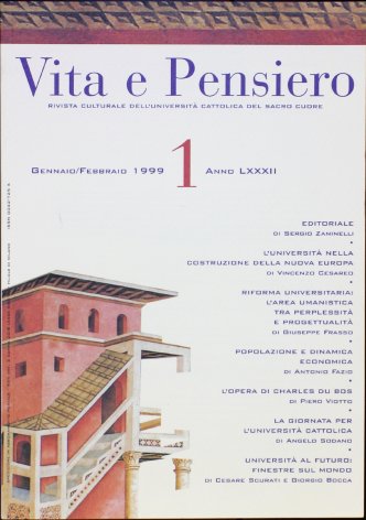VITA E PENSIERO - 1999 - 1