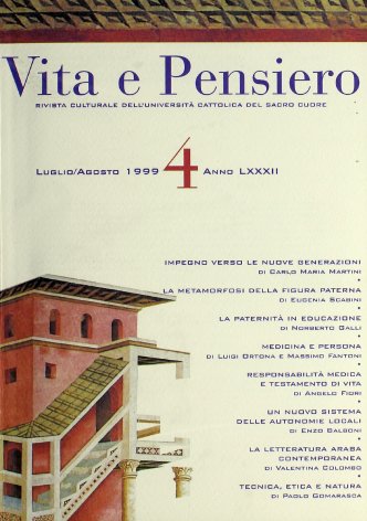 VITA E PENSIERO - 1999 - 4
