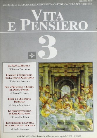 Ecumenismo e santità alla fine del secondo millennio. Nota sul magistero di Giovanni Paolo II