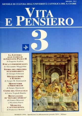 Il principio di sussidiarietà nel magistero sociale della Chiesa 