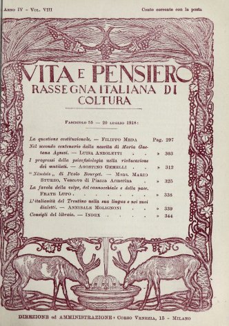 VITA E PENSIERO - 1918 - 7