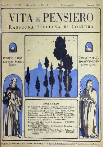 VITA E PENSIERO - 1926 - 1