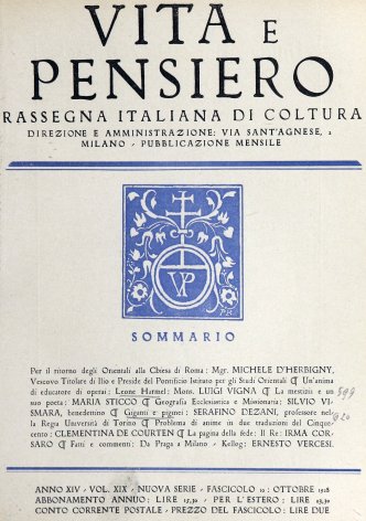 VITA E PENSIERO - 1928 - 10