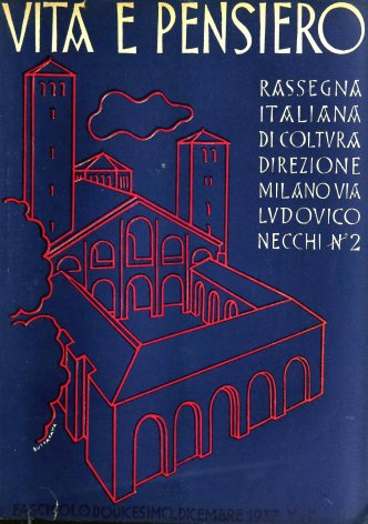 VITA E PENSIERO - 1937 - 12