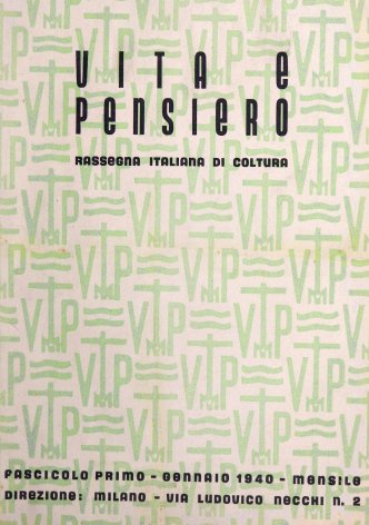 VITA E PENSIERO - 1940 - 1