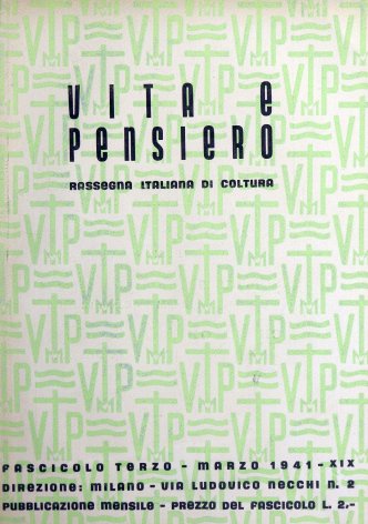 VITA E PENSIERO - 1941 - 3